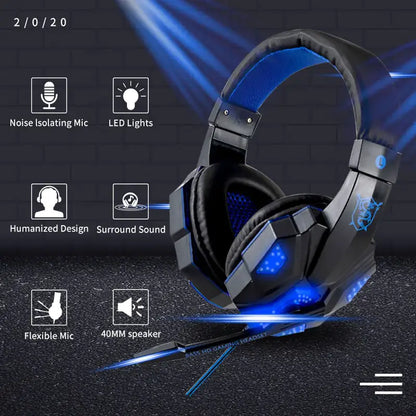 MoostiGamer Pro LED Headset